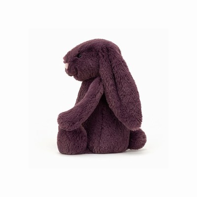 Jellycat Bashful Plum Conejo | OHWS-16873